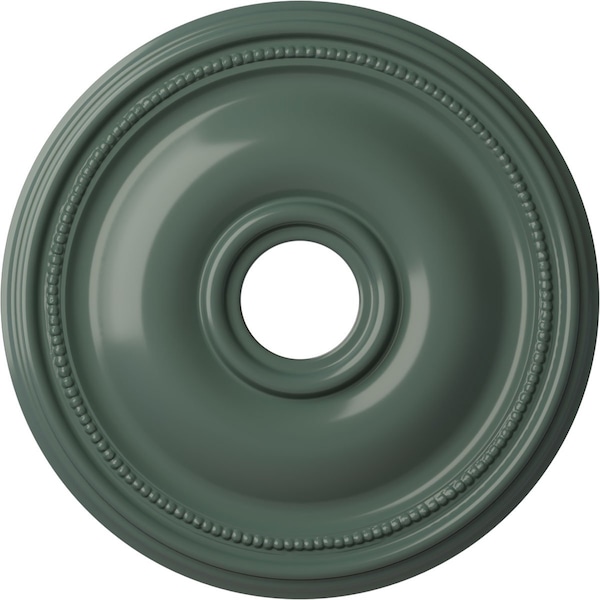 Ekena Millwork Bradford Ceiling Medallion (Fits Canopies up to 4 3/8"), 18 1/8"OD x 3 3/4"ID x 1 1/8"P, Cloud Burst CM18BRCBF - main